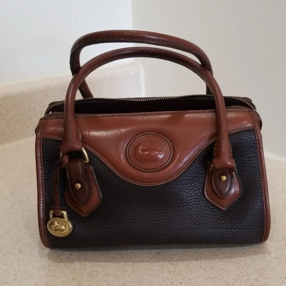 Dooney & Bourke vintage authentic brown handbag